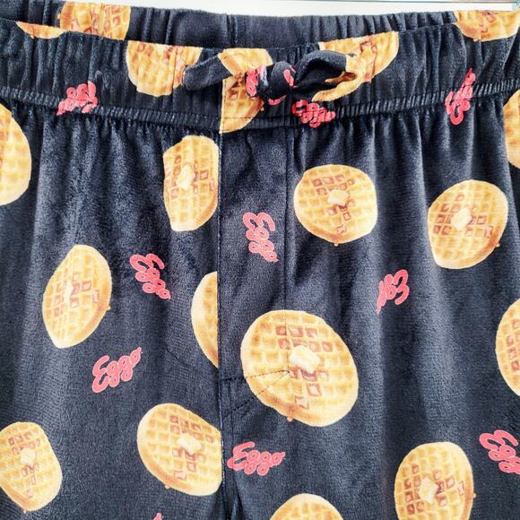 Kellogg's Eggo Waffle Print Drawstring Waist Pajamas Pants Men’s Size L - Picture 3 of 5